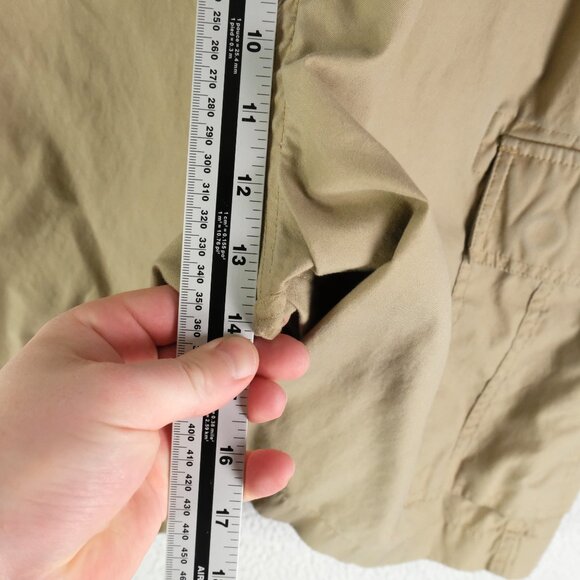 Hurley Cargo Shorts Mens 36 Beige Lightweight Stretch Retro Summer - Picture 6 of 10